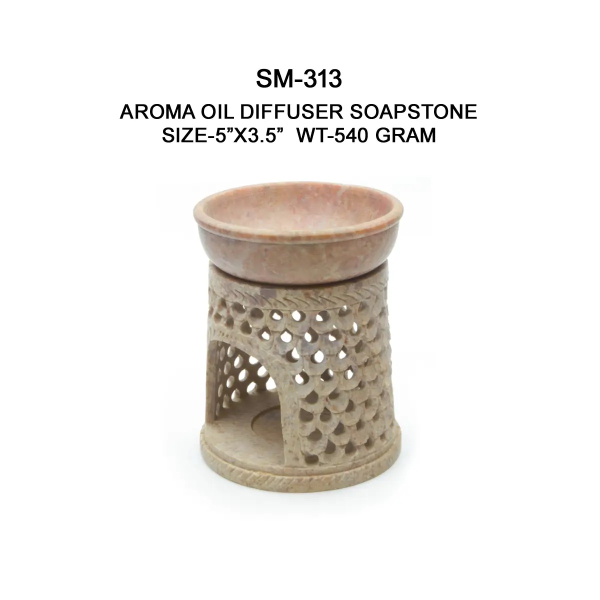 AROMA OIL DIFFUSER SOAPSTONE